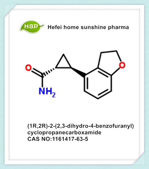 (1R, 2R) -2- (2,3-dihydro-4-benzofuranyl) cyklopropankarboxamid CSA 1161417-63-5