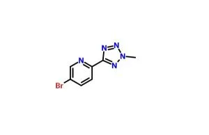 2- (2- Methyl -5- tetrazolyl) -5- bromopyridin CAS  380380-64-3