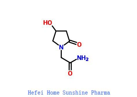 4-Hydroxy-2-oxopyrrolidin-N-acetamid CAS 62613-82-5