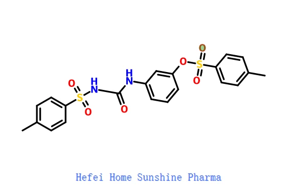 4-methyl-N-[[[[3-[[(4-methylfenyl) sulfonyl] oxy] fenyl] amino] karbonyl] benzensulfonamid]-CAS 232938-43-1
