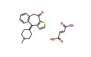 Ketotifen fumarát CAS 34580-14-8